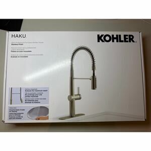 Kohler Haku Semi-Professional Pull-Down Kitchen Faucet Stainless Finish